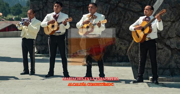 Mariachis en Colonia Tabacalera