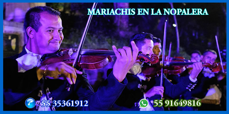 Mariachis en La Nopalera