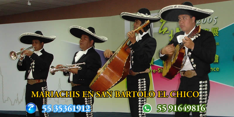 Mariachis en San Bartolo el Chico