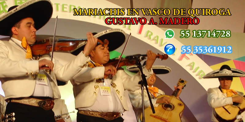 Mariachis en Vasco de Quiroga